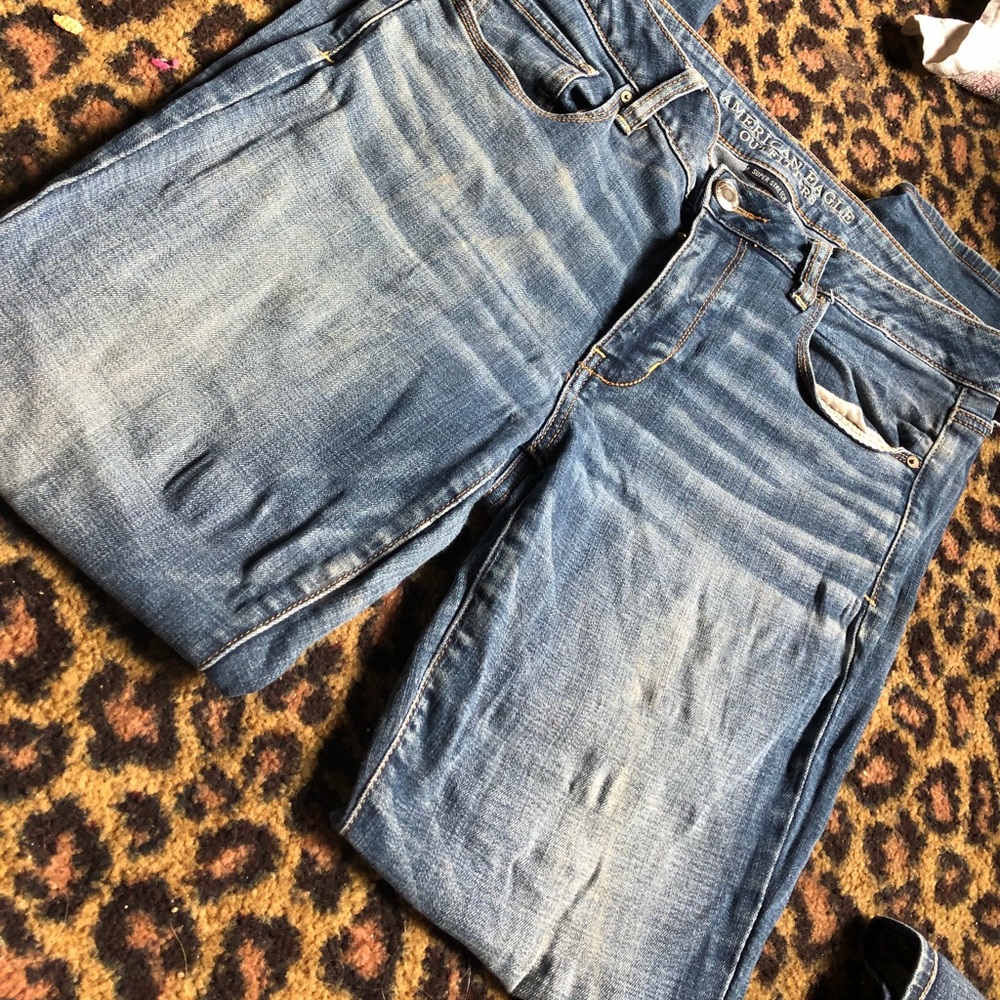 American eagle skinny jeans size 12 regular